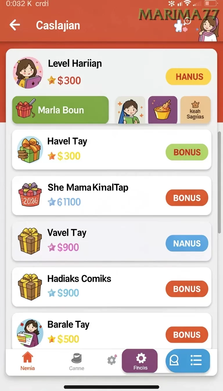 Cuplikan layar YUMETOTO — halaman utama