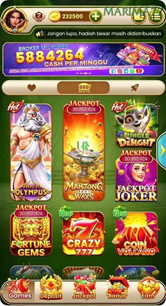 Cuplikan layar F08 — aktivitas